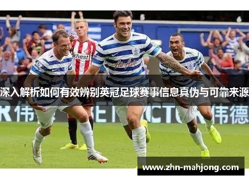 深入解析如何有效辨别英冠足球赛事信息真伪与可靠来源 深入解析如何有效辨别英冠足球赛事信息真伪与可靠来源
